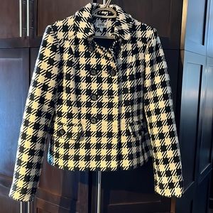 Costa Blanca Black and White Size 10 Ladies Jacket